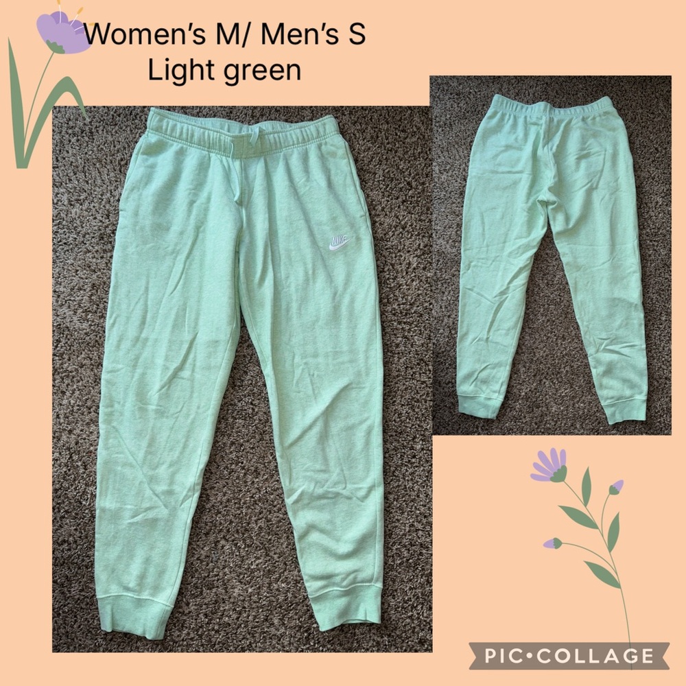 Nike women's Mint Green Joggers